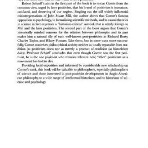 خرید و دانلود نسخه کامل کتاب Comte after Positivism (Modern European Philosophy)