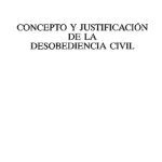 خرید و دانلود نسخه کامل کتاب Concepto y justificacion de la desobediencia civil