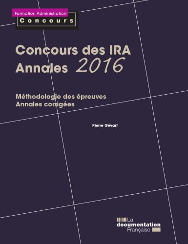 خرید و دانلود نسخه کامل کتاب Concours des IRA Annales 2016_68e8fed2de7df.jpeg خرید و دانلود نسخه کامل کتاب Concours des IRA Annales 2016