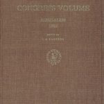 خرید و دانلود نسخه کامل کتاب Congress Volume: Jerusalem 1986
