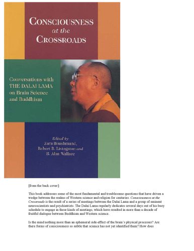 خرید و دانلود نسخه کامل کتاب Consciousness at the Crossroads: Conversations with the Dalai Lama on Brainscience and Buddhism_68e1318d41b64.jpeg خرید و دانلود نسخه کامل کتاب Consciousness at the Crossroads: Conversations with the Dalai Lama on Brainscience and Buddhism