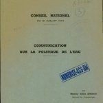 خرید و دانلود نسخه کامل کتاب Conseil national du 15 juillet 1978. Communication sur la politique de l’eau