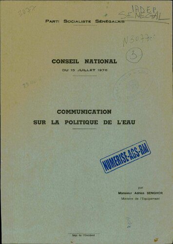 خرید و دانلود نسخه کامل کتاب Conseil national du 15 juillet 1978. Communication sur la politique de l’eau_68e8c62b6a775.jpeg خرید و دانلود نسخه کامل کتاب Conseil national du 15 juillet 1978. Communication sur la politique de l’eau