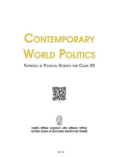 خرید و دانلود نسخه کامل کتاب Contemporary World Politics (Political Science 12)_68e8889e0d636.jpeg خرید و دانلود نسخه کامل کتاب Contemporary World Politics (Political Science 12)