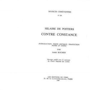 خرید و دانلود نسخه کامل کتاب Contre Constance