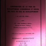 خرید و دانلود نسخه کامل کتاب Contribution de la paix au développement économique et social des pays en voie de développement: le cas du Togo