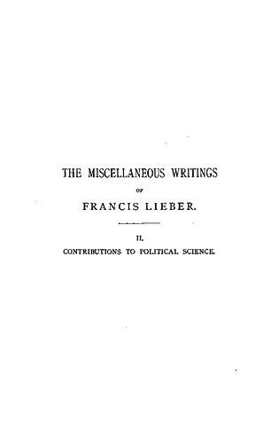 خرید و دانلود نسخه کامل کتاب Contributions to Political Science_68ea81e297b8b.jpeg خرید و دانلود نسخه کامل کتاب Contributions to Political Science