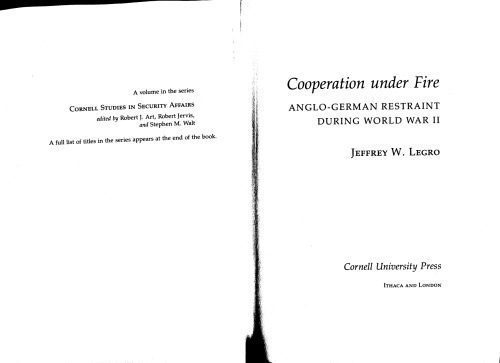 خرید و دانلود نسخه کامل کتاب Cooperation under Fire. Anglo-German Restraint during World War II_68f7e38899593.jpeg خرید و دانلود نسخه کامل کتاب Cooperation under Fire. Anglo-German Restraint during World War II