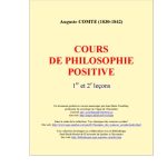 خرید و دانلود نسخه کامل کتاب Cours De Philosophie Positive I Et Ii