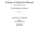 خرید و دانلود نسخه کامل کتاب Critique of Dialectical Reason, vol. II. (The Intelligibility of History)