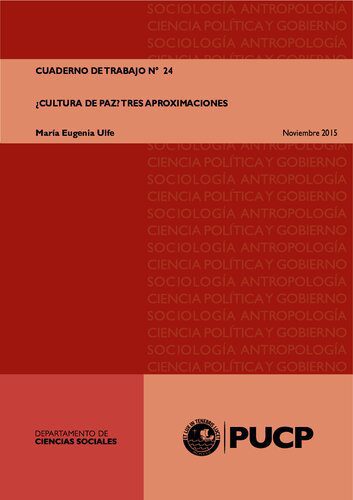 خرید و دانلود نسخه کامل کتاب ¿Cultura de paz? Tres aproximaciones_68fb4bf599875.jpeg خرید و دانلود نسخه کامل کتاب ¿Cultura de paz? Tres aproximaciones