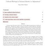 خرید و دانلود نسخه کامل کتاب Cultural Heritage & National Identity in Afghanistan