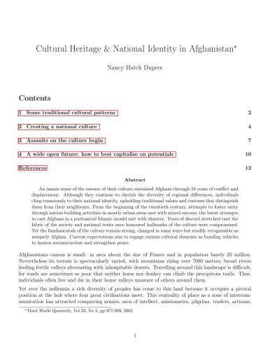 خرید و دانلود نسخه کامل کتاب Cultural Heritage & National Identity in Afghanistan_68e651bb32016.jpeg خرید و دانلود نسخه کامل کتاب Cultural Heritage & National Identity in Afghanistan