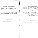 خرید و دانلود نسخه کامل کتاب Карманный польско-русский и русско-польский словарь