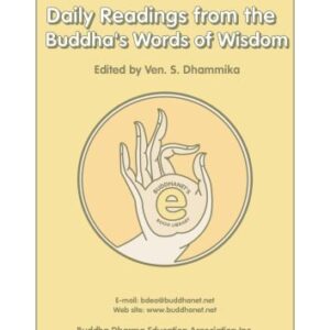 خرید و دانلود نسخه کامل کتاب Daily Readings from Buddha’s Words of Wisdom