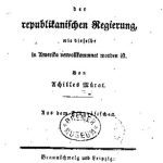 خرید و دانلود نسخه کامل کتاب Darstellung der Grundsätze der republikanischen Regierung, wie dieselber in Amerika vervollkommnet worden ist