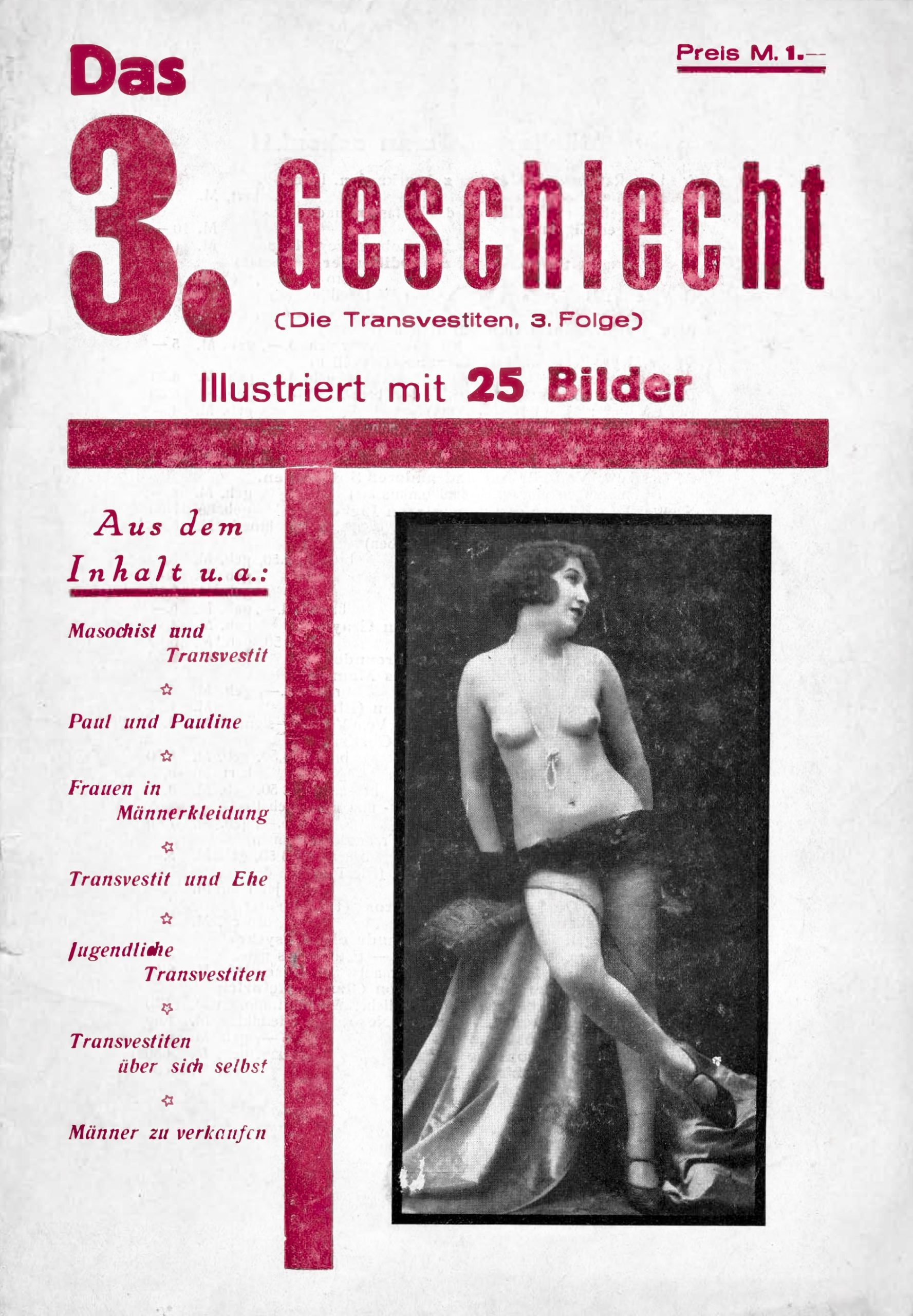 خرید و دانلود نسخه کامل کتاب Das 3. Geschlecht (Die Transvestiten, 3. Folge)_68e327e575701.jpeg خرید و دانلود نسخه کامل کتاب Das 3. Geschlecht (Die Transvestiten, 3. Folge)