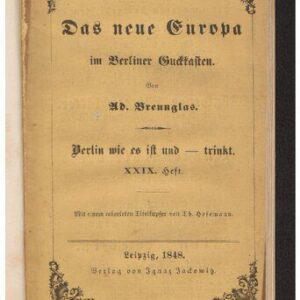 خرید و دانلود نسخه کامل کتاب Das neue Europa im Berliner Guckkasten