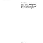 خرید و دانلود نسخه کامل کتاب Das Pariser Abkommen 2015: Weichenstellung für das Klimaregime