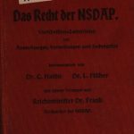 خرید و دانلود نسخه کامل کتاب Das Recht der NSDAP: Vorschriften-Sammlung mit Anmerkungen, Verweisungen und Sachregister