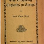 خرید و دانلود نسخه کامل کتاب Das Verhältnis Englands zu Europa
