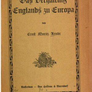 خرید و دانلود نسخه کامل کتاب Das Verhältnis Englands zu Europa