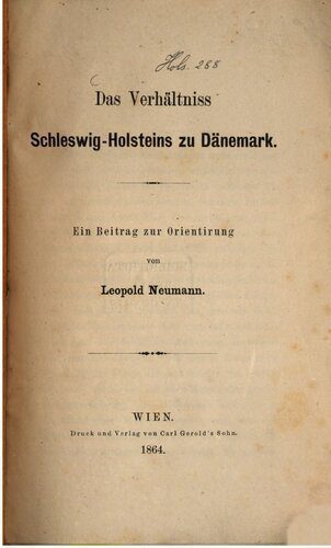 خرید و دانلود نسخه کامل کتاب Das Verhältnis Schleswig-Holsteins zu Dänemark : Ein Beitrag zur Orientierung_68f7189b40d70.jpeg خرید و دانلود نسخه کامل کتاب Das Verhältnis Schleswig-Holsteins zu Dänemark : Ein Beitrag zur Orientierung