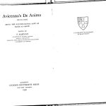 خرید و دانلود نسخه کامل کتاب De anima, being the psychological part of Kitab al-Shifa