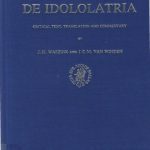 خرید و دانلود نسخه کامل کتاب De Idololatria: Critical Text, Translation and Commentary