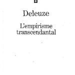 خرید و دانلود نسخه کامل کتاب Deleuze L’empirisme transcendantal