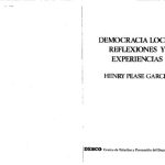خرید و دانلود نسخه کامل کتاب Democracia local: reflexiones y experiencias