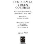 خرید و دانلود نسخه کامل کتاب Democracia y buen gobierno. Hacia la gobernabilidad democrática en el Perú