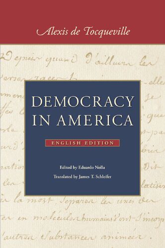 خرید و دانلود نسخه کامل کتاب Democracy in America: historical-critical edition of De la democratie en Amerique_68e3ae52c4af1.jpeg خرید و دانلود نسخه کامل کتاب Democracy in America: historical-critical edition of De la democratie en Amerique