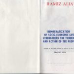 خرید و دانلود نسخه کامل کتاب Democratization of socio-economic life strengthens the thinking and action of the people