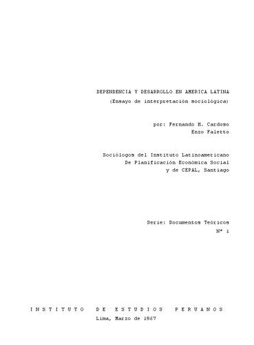خرید و دانلود نسخه کامل کتاب Dependencia y desarrollo en América Latina. Ensayo de interpretación sociológica_68f683fbbe86f.jpeg خرید و دانلود نسخه کامل کتاب Dependencia y desarrollo en América Latina. Ensayo de interpretación sociológica