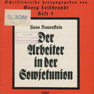 خرید و دانلود نسخه کامل کتاب Der Arbeiter in der Sowjetunion