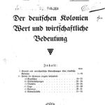 خرید و دانلود نسخه کامل کتاب Der deutschen Kolonien Wert und wirtschaftliche Bedeutung