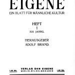 خرید و دانلود نسخه کامل کتاب Der Eigene, 13. Jahrgang: Ein Blatt für männliche Kultur