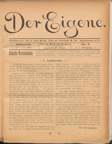 خرید و دانلود نسخه کامل کتاب Der Eigene: No. 3, am 1. Juli 1896_68e6b82e887b3.jpeg خرید و دانلود نسخه کامل کتاب Der Eigene: No. 3, am 1. Juli 1896