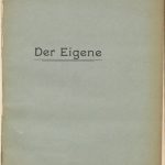 خرید و دانلود نسخه کامل کتاب Der Eigene: No. 9–10, am 15. März 1897
