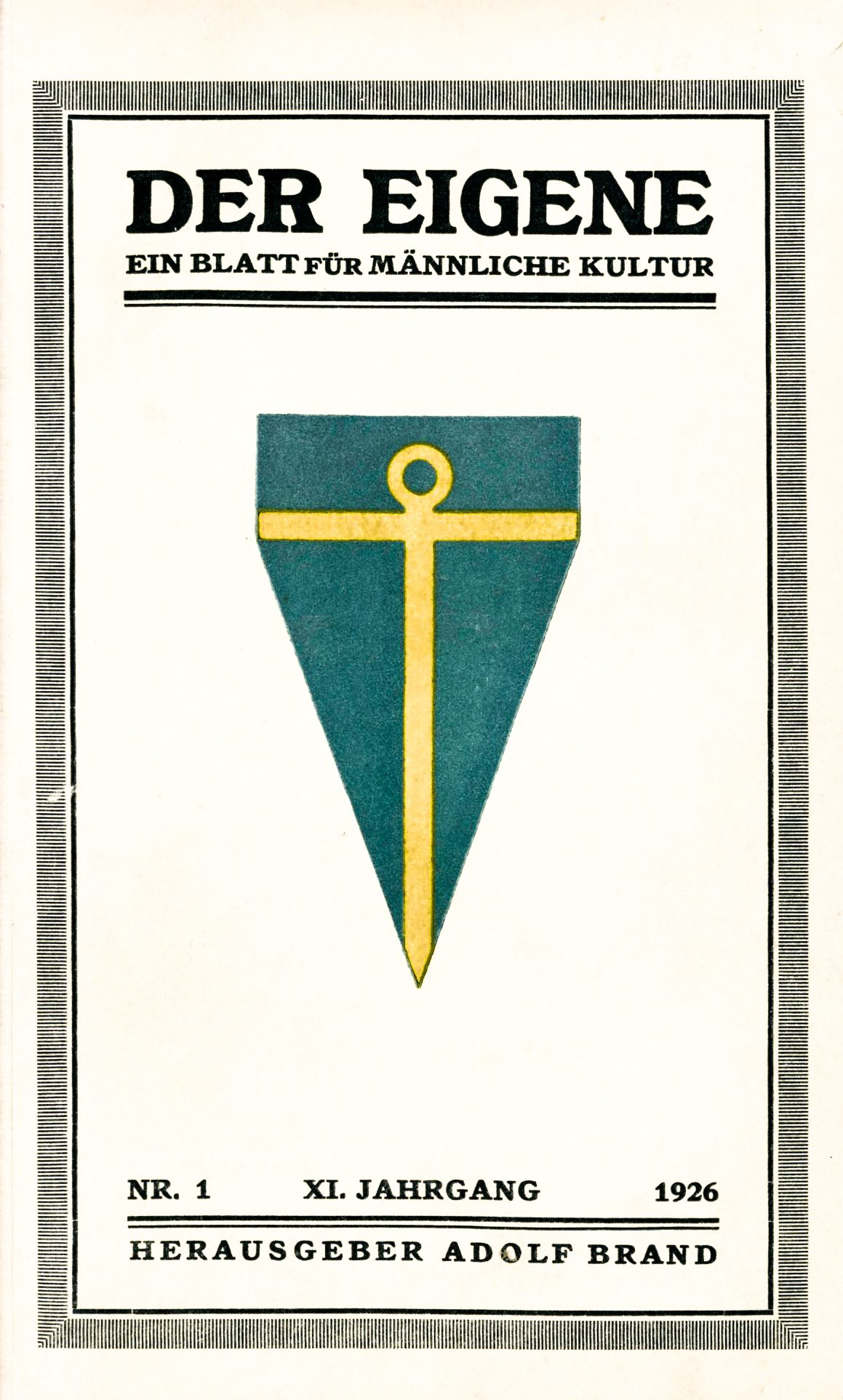 خرید و دانلود نسخه کامل کتاب Der Eigene, XI. Jahrgang: Ein Blatt für männliche Kultur_68e6b5d7297eb.jpeg خرید و دانلود نسخه کامل کتاب Der Eigene, XI. Jahrgang: Ein Blatt für männliche Kultur