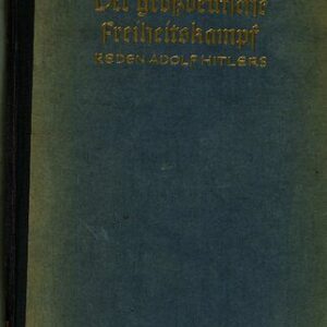 خرید و دانلود نسخه کامل کتاب Der großdeutsche Freiheitskampf