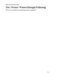 خرید و دانلود نسخه کامل کتاب Der »Nexus« Wasser-Energie-Nahrung : Wie mit vernetzten Versorgungsrisiken umgehen?