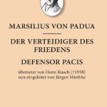 خرید و دانلود نسخه کامل کتاب Der Verteidiger des Friedens / Defensor pacis