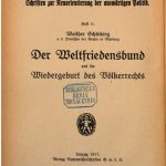 خرید و دانلود نسخه کامل کتاب Der Weltfriedensbund und die Wiedergeburt des Völkerrechts