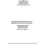خرید و دانلود نسخه کامل کتاب Descentralización fiscal y regionalización en el Perú