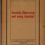 خرید و دانلود نسخه کامل کتاب Deutsch-Österreich auf ewig deutsch?