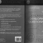 خرید و دانلود نسخه کامل کتاب Developing a Questionnaire
