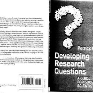 خرید و دانلود نسخه کامل کتاب Developing Research Questions: a Guide for Social Sciences