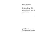خرید و دانلود نسخه کامل کتاب Dialektik der Zeit. Untersuchungen zu Hegels Metaphysik der Weltgeschichte
